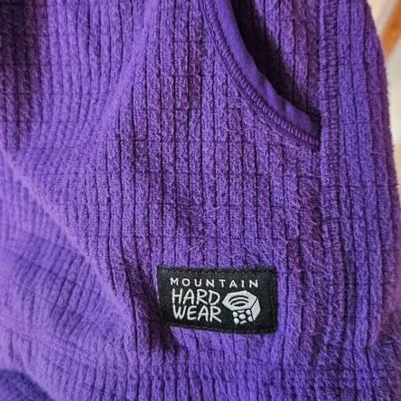 Mountain Hardwear Women's Summit Grid Half Zip Hoody - Picture 5 of 9